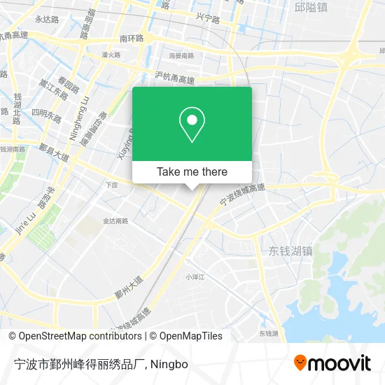 宁波市鄞州峰得丽绣品厂 map