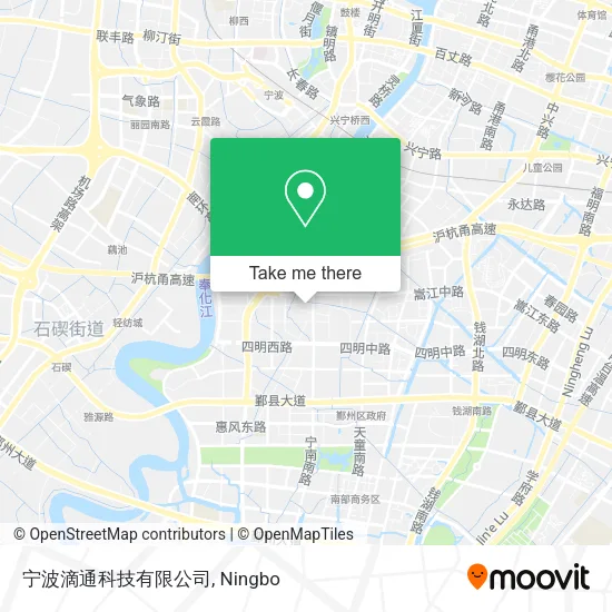 宁波滴通科技有限公司 map