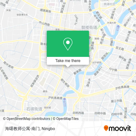 海曙教师公寓-南门 map