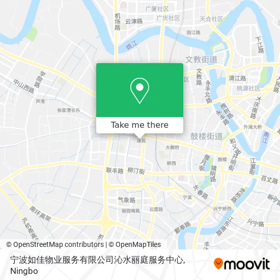 宁波如佳物业服务有限公司沁水丽庭服务中心 map
