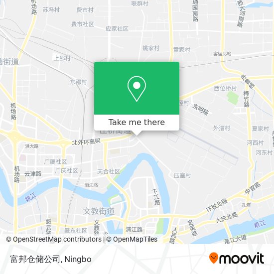 富邦仓储公司 map