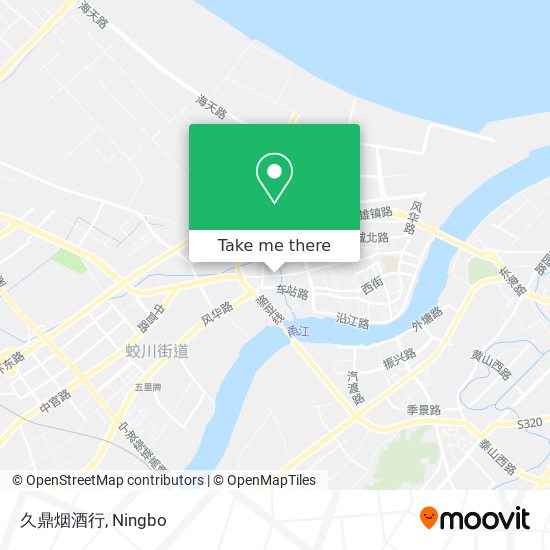 久鼎烟酒行 map