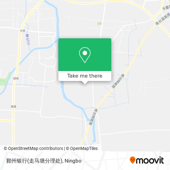 鄞州银行(走马塘分理处) map