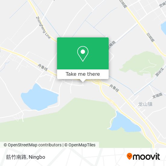 筋竹南路 map