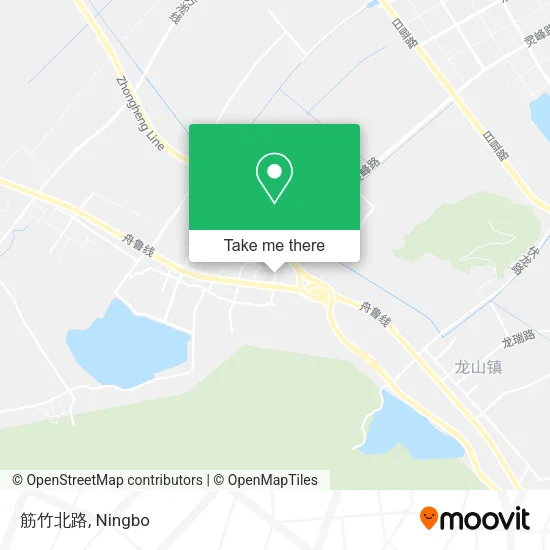 筋竹北路 map