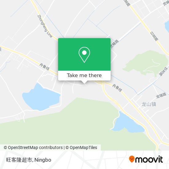 旺客隆超市 map