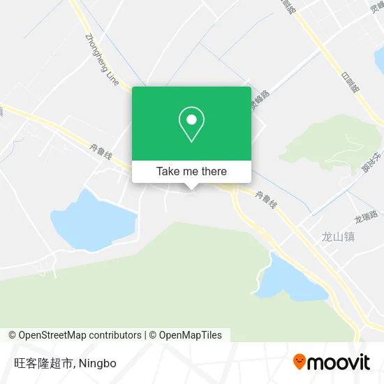 旺客隆超市 map