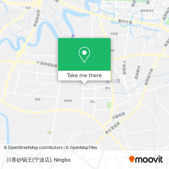 川香砂锅王(宁波店) map