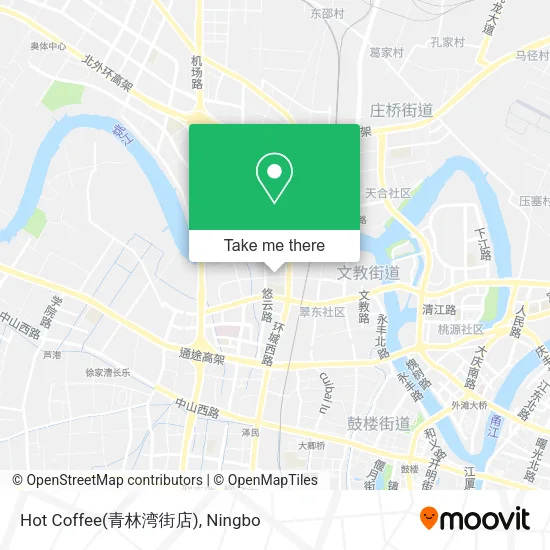 Hot Coffee(青林湾街店) map