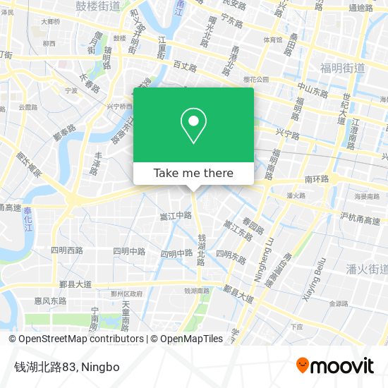 钱湖北路83 map
