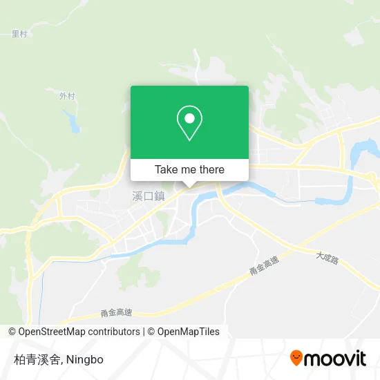 柏青溪舍 map