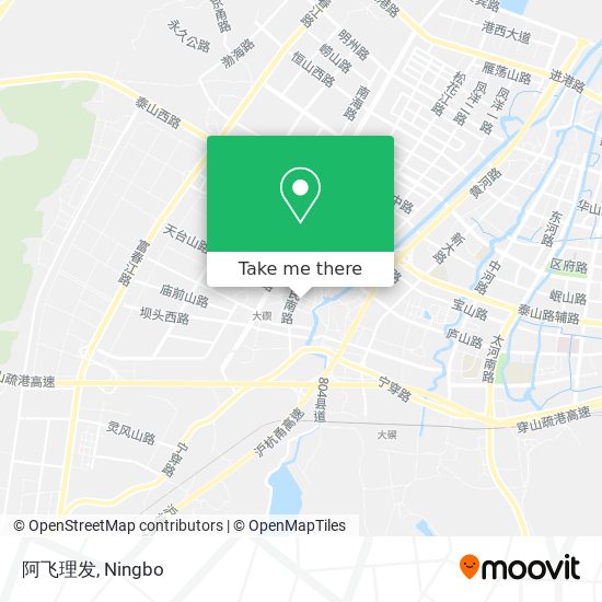 阿飞理发 map