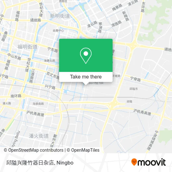 邱隘兴隆竹器日杂店 map