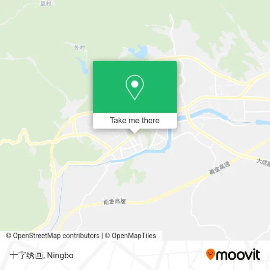 十字绣画 map