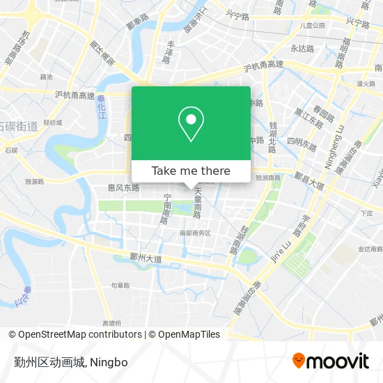 勤州区动画城 map