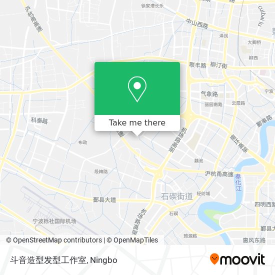 斗音造型发型工作室 map