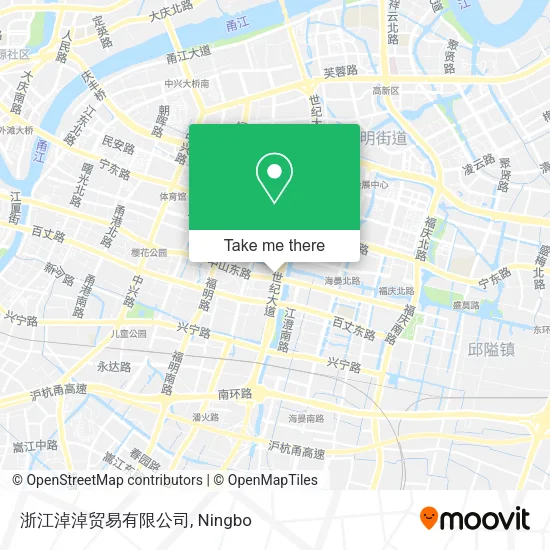浙江淖淖贸易有限公司 map