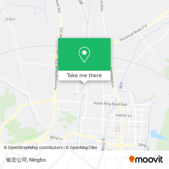 银宏公司 map