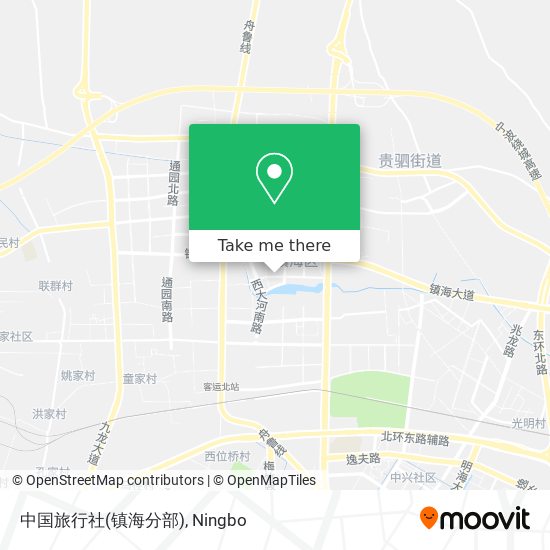 中国旅行社(镇海分部) map