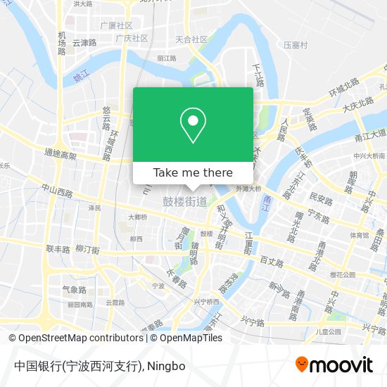 中国银行(宁波西河支行) map
