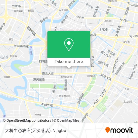 大桥生态农庄(天源巷店) map