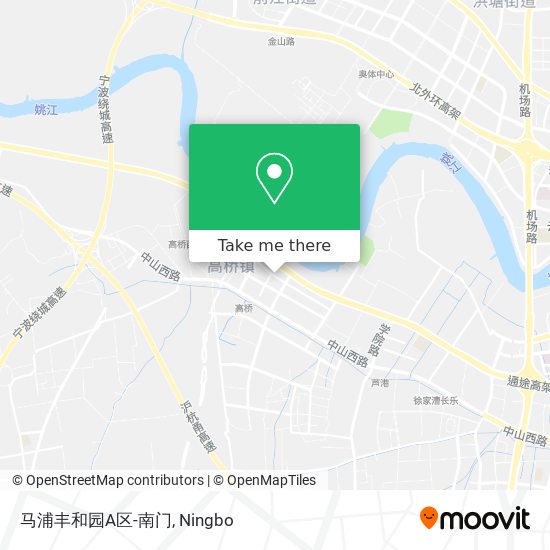 马浦丰和园A区-南门 map