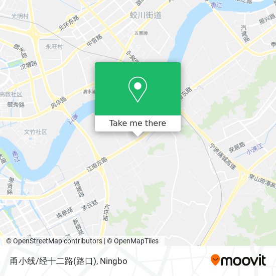 甬小线/经十二路(路口) map