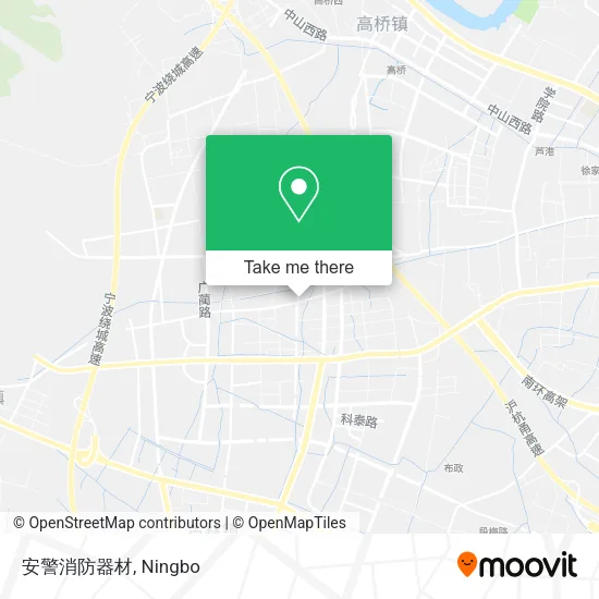 安警消防器材 map