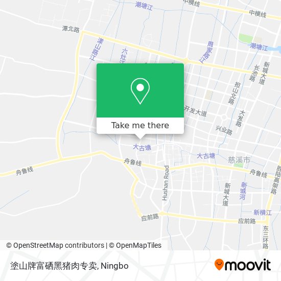 塗山牌富硒黑猪肉专卖 map