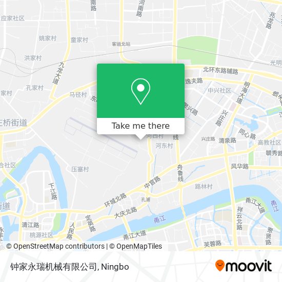 钟家永瑞机械有限公司 map