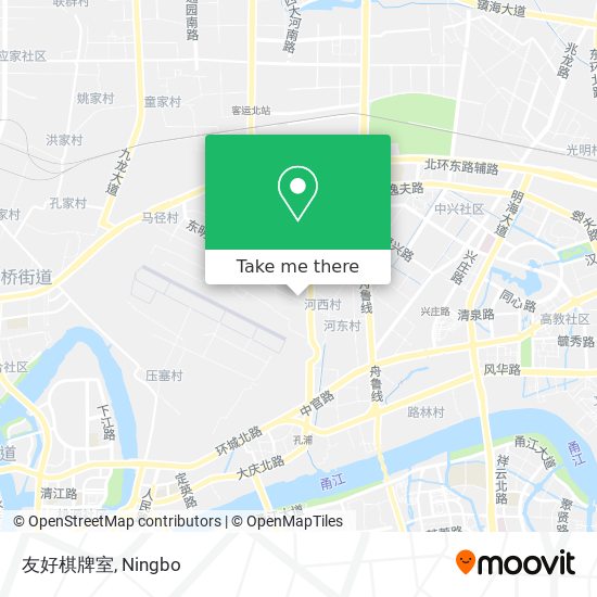 友好棋牌室 map