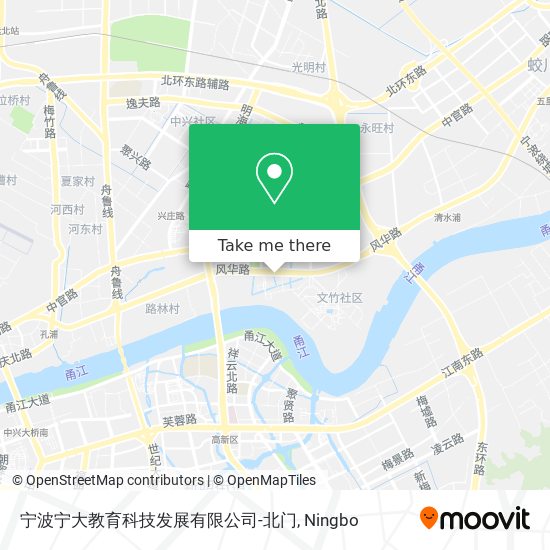 宁波宁大教育科技发展有限公司-北门 map