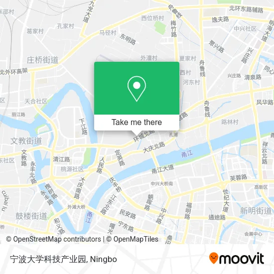 宁波大学科技产业园 map