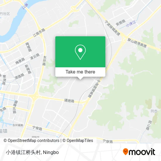小港镇江桥头村 map