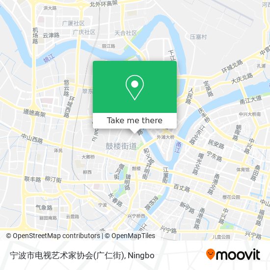 宁波市电视艺术家协会(广仁街) map