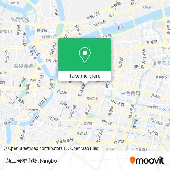 新二号桥市场 map
