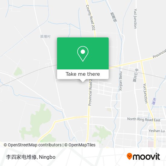 李四家电维修 map