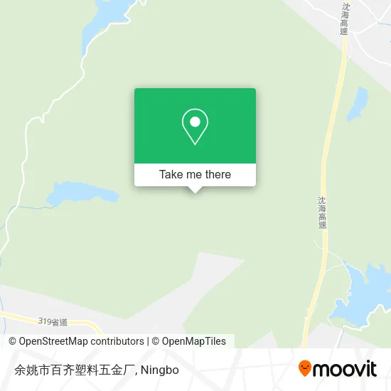 余姚市百齐塑料五金厂 map
