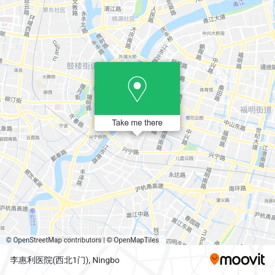 李惠利医院(西北1门) map