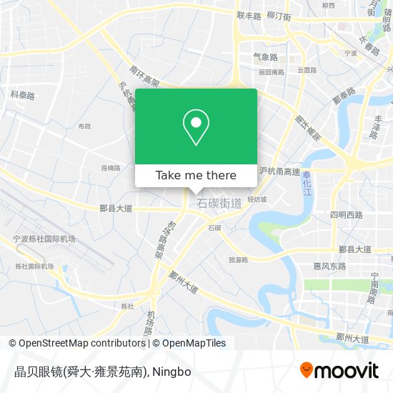 晶贝眼镜(舜大·雍景苑南) map