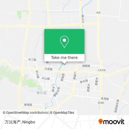 万沅海产 map