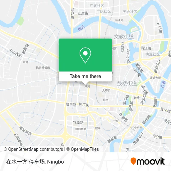 在水一方-停车场 map
