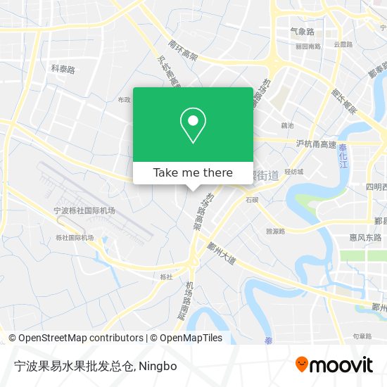 宁波果易水果批发总仓 map