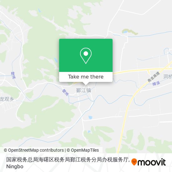 国家税务总局海曙区税务局鄞江税务分局办税服务厅 map