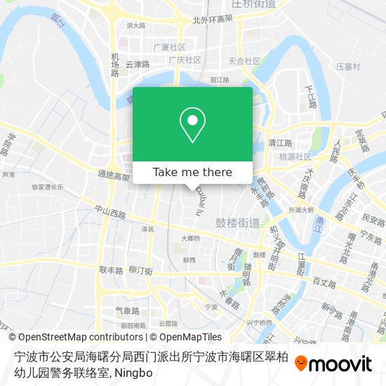 宁波市公安局海曙分局西门派出所宁波市海曙区翠柏幼儿园警务联络室 map