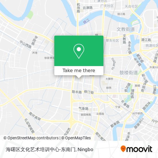 海曙区文化艺术培训中心-东南门 map