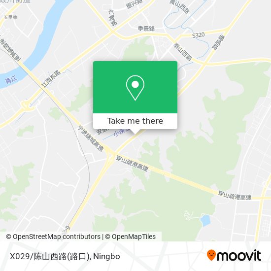 X029/陈山西路(路口) map