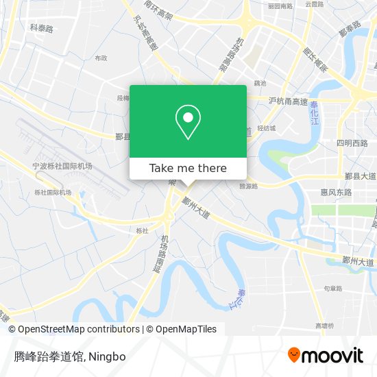 腾峰跆拳道馆 map