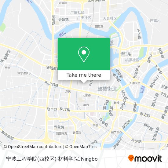 宁波工程学院(西校区)-材料学院 map