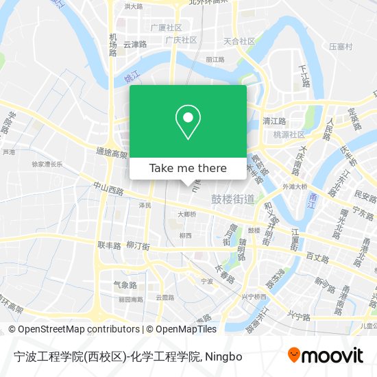 宁波工程学院(西校区)-化学工程学院 map